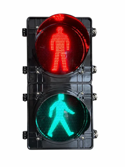 200mm High-Power LED Pedestrian Signal