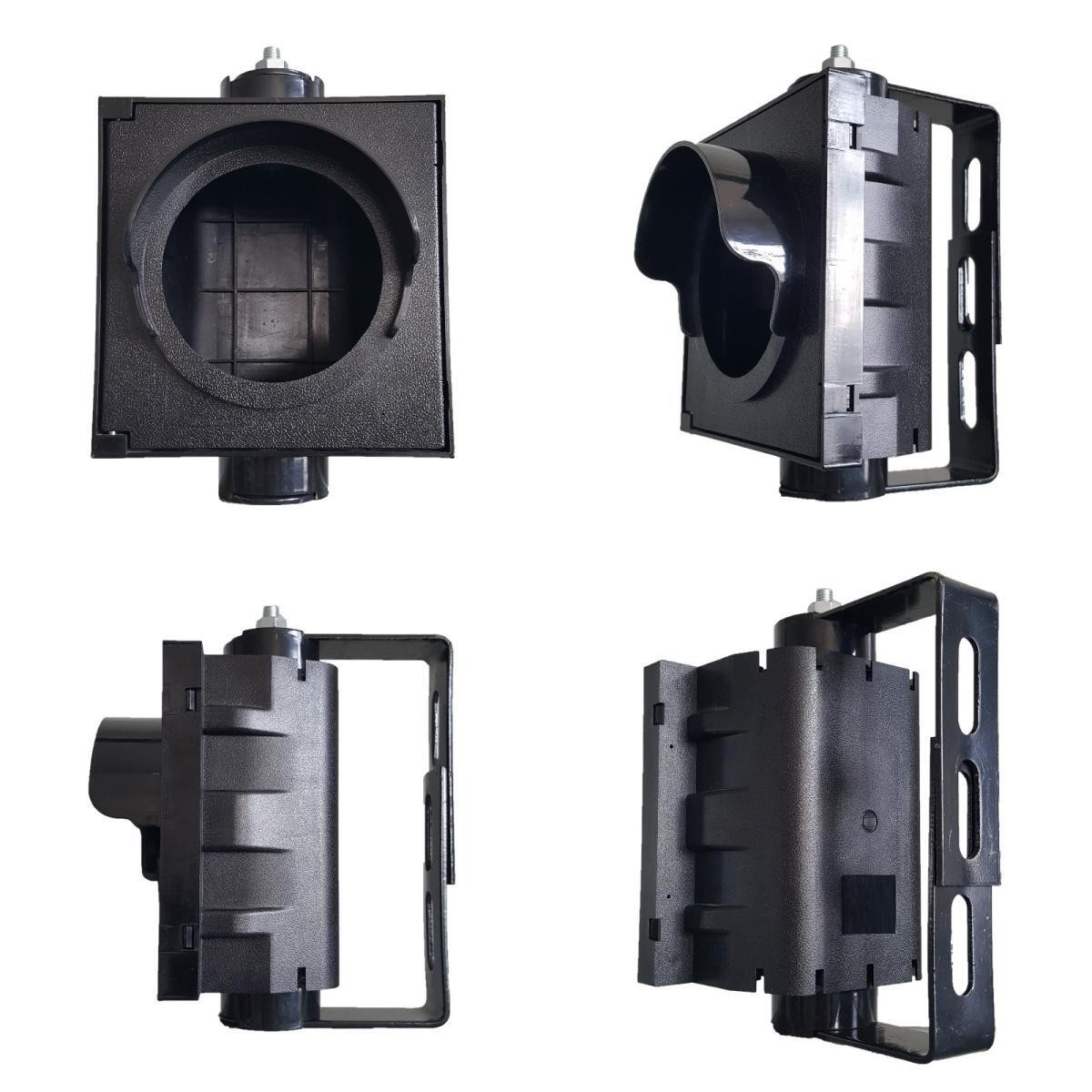 100MM 1-Section Traffic Light Housing Body