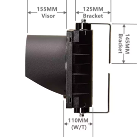 1-Aspect Led Traffic Light With Red Green Pedestrian, as 8 Inch(200MM) NJGQ-RX-200-1YS2