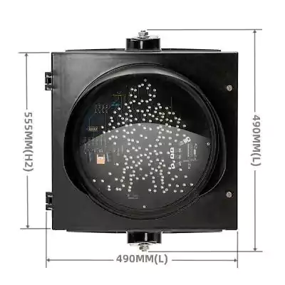 400MM(16 Inch) 2-Digit 3-Color RYG Traffic Signal Countdown Timer