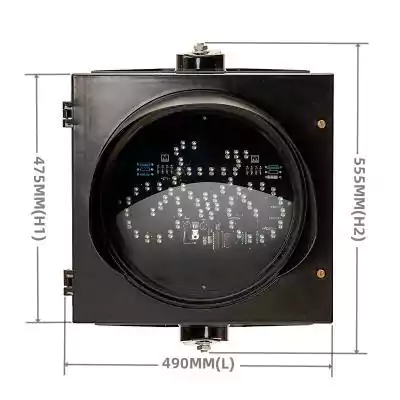 400MM(16 Inch) 2-Digit 3-Color RYG Traffic Signal Countdown Timer