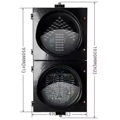 400MM(16 Inch) 2-Aspect RG Pedestrian Traffic Light