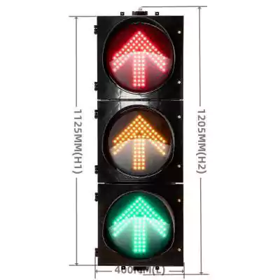 300MM(12 Inch) 3-Aspect Red Yellow Green Arrow Traffic Signal Light